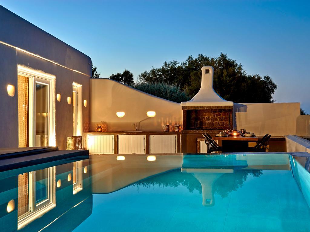 Incognito Beach Villa Santorini Kamári Exterior foto