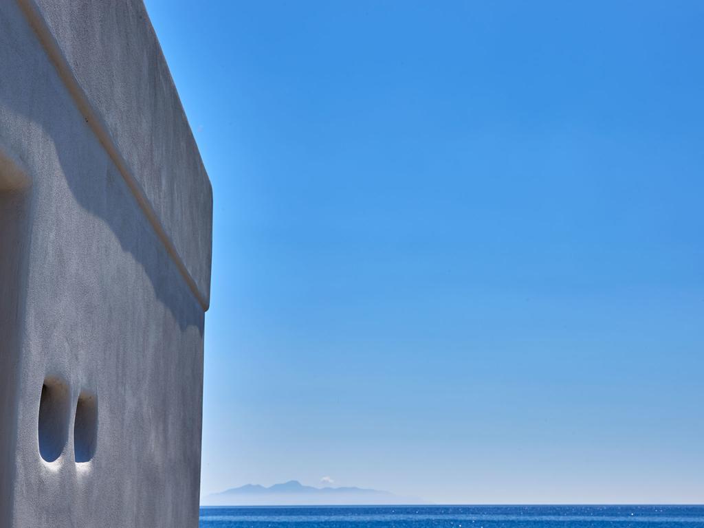 Incognito Beach Villa Santorini Kamári Exterior foto